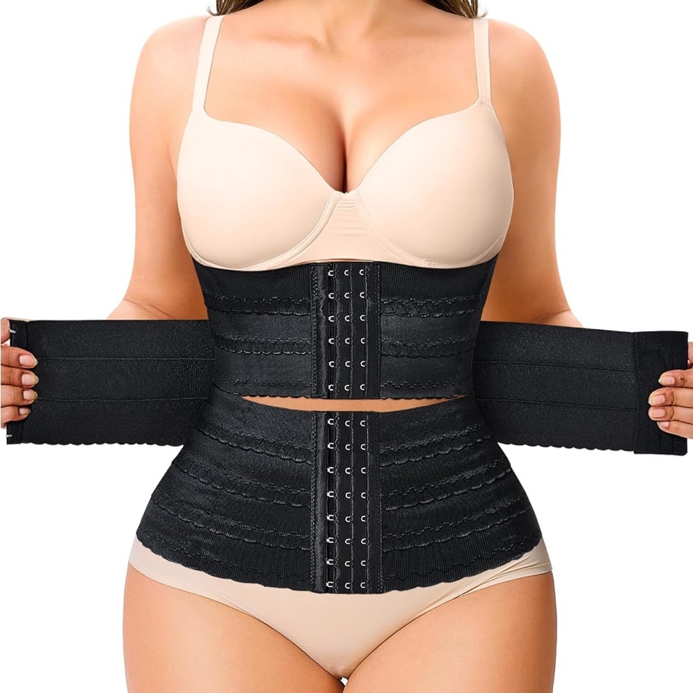 Black faja Waist Trainer Corset